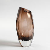 Quartz Hand-Cut Crystal Vase Large
